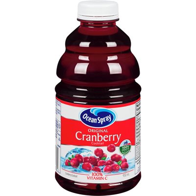 OCEAN SPRAY CKTL CRANBERRY 950ML