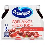 OCEAN SPRAY 100% CRAN J BLND 6x295ML