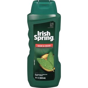 IRISH SPRING SOAP SAGE CEDAR 532ML