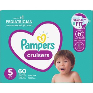 PAMPERS CRUISERS SBP SZ5 60EA