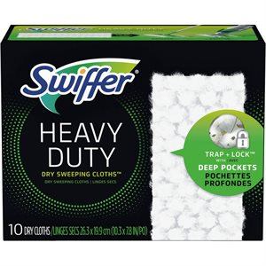 SWIFFER DRY CLOTH HD 10EA