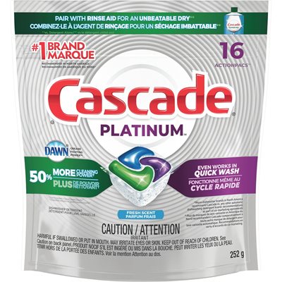 CASCADE PLATINUM ACTION PACS F 16EA