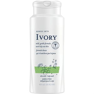 IVORY BODYWASH ALOE 621ML