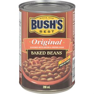 BUSH BEANS BAKED ORIGINAL 398.000ML
