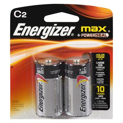 ENERGIZER MAX C-2 CARD 1EA