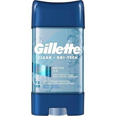 GILLETTE CLR GEL ARCTIC ICE 108G