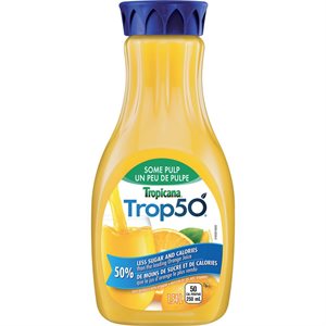 TROPICANA TROP50 ORANGE PULP 2LT