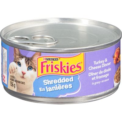 FRISKIES SHRED TURKEY / CHS 156G