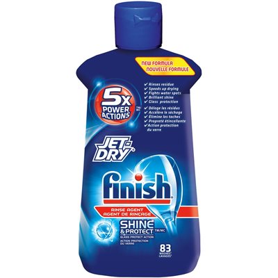 JET DRY / FINISH RINSE AID 250ML