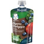 GERBER ORG PR APL BLB SPN 6M 128.000ML