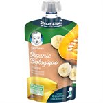 GERBER ORG PUR BAN SQUASH 128ML