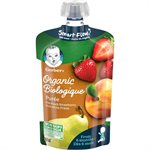GERBER ORG PR PR PCH STRW 6M 128.000ML