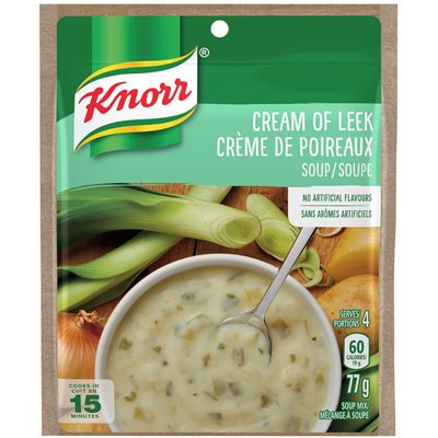 KNORR SOUP MIX CREAM OF LEEK 77.000G