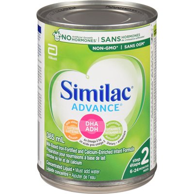 SIMILAC ST2 GO GROW OMEGA CONC 12x385ML