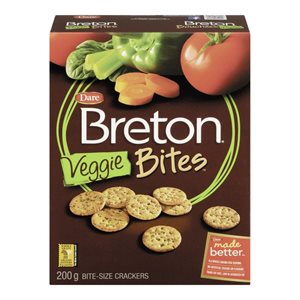 BRETON VEGGIE BITES 200G
