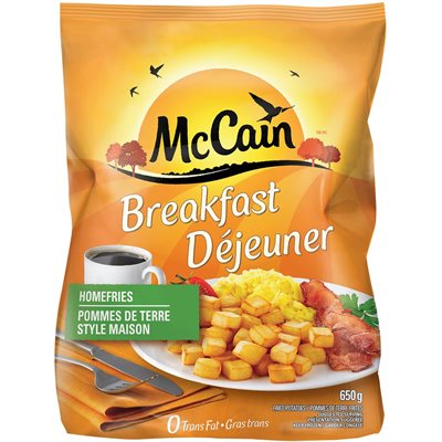 MCCAIN HOMEFRIES BREAKFAST 650G