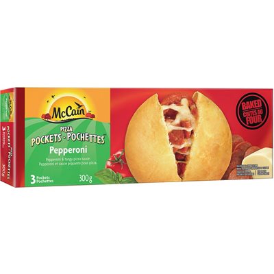 MCCAIN PIZZA PCKT PEP 3PK 300G