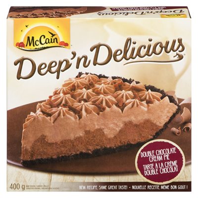 MCCAIN DND CREAM PIE CHOC 400G