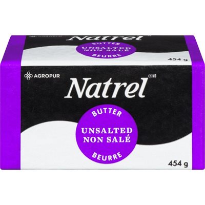 NATREL UNSALTED BUTTER 454G