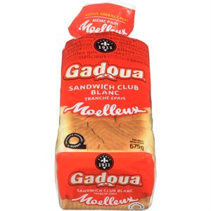 GADOUA BREAD WHITE 675G