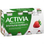 DANONE ACTIVIA DRINK STRAWBRRY 93.000ML