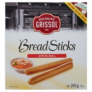 GRISSOL BREAD STICKS PLAIN 200G