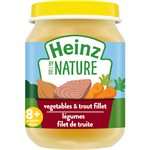 HEIN BN VEG & TROUT FILLET 128ML