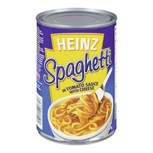 HEINZ PASTA SPAGHETTI W CHEESE 398.000ML
