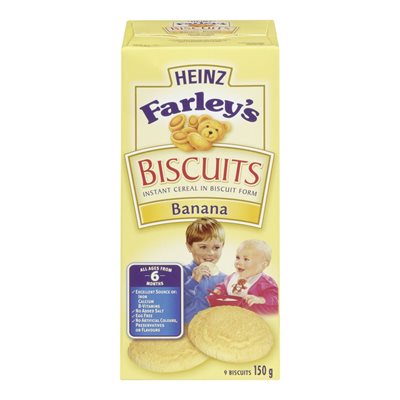 FARLEY'S BISCUITS BANANA 150G