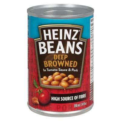 HEINZ BEANS PORK TOMATO DB 398.000ML