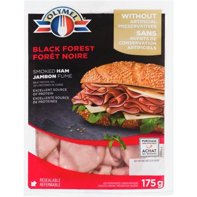 OLYMEL BLACK FOREST HAM PPK 175.000G