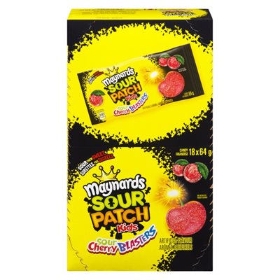 MAYNARDS SOUR CHERRY BLASTERS 64G