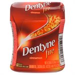 DENTYNE FIRE CINNAMON BOTTLES 60EA