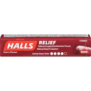 HALLS ML CHERRY 9EA