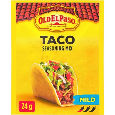 OEP SEASONING TACO MILD 24G