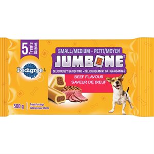 PEDIGREE JUMBONE SM / MED 5x100G