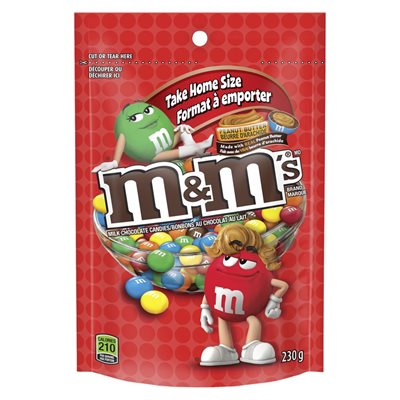 M&M'S PEANUT BUTTER SUP 230G