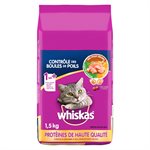 WHISKAS DRY CAT FD HAIRBALL 1.5KG