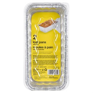 NN 2PC LOAF PANS W LIDS 2.000EA