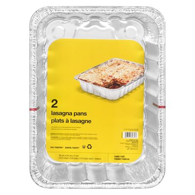 NN 2PC LASAGNA PANS GIANT 2.000EA