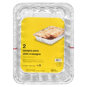 NN 2PC LASAGNA PANS GIANT 2.000EA