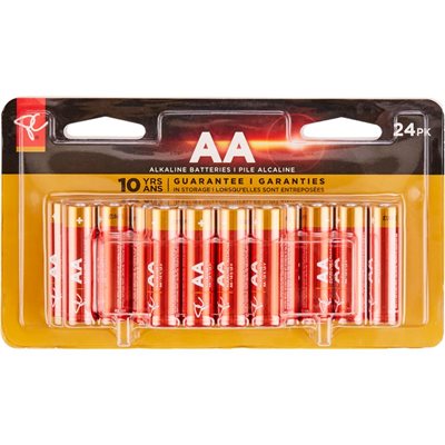 PC ALKALINE AA24 BATTERIES 1EA