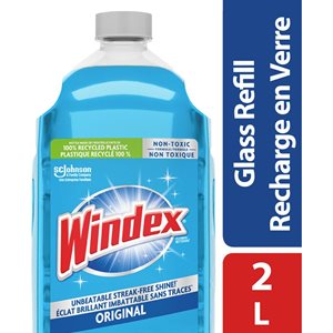 WINDEX GLASS CLNR RFL BLUE 2LT