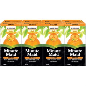 MINUTE MAID ORANGE JUICE 100% 200ML