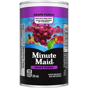 MINUTE MAID GRAPE PUNCH 295.000ML