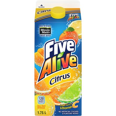 FIVE ALIVE CITRUS 1.75LT