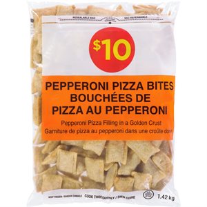 $10 PEPPERONI PIZZA BITES 1420G