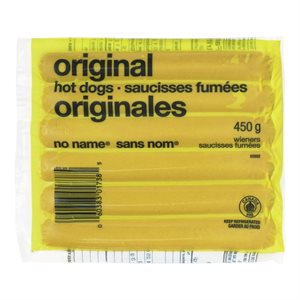 NO NAME WIENERS REGULAR 450.000G