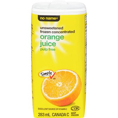 NO NAME OJ PULP FREE 283ML