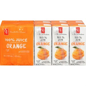 PC 100% ORANGE JUICE 200ML